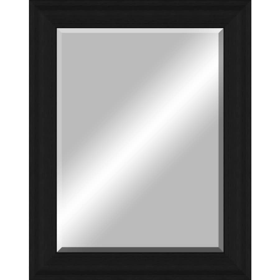 Black Rectangle Framed Wall Mirror at Lowes.com