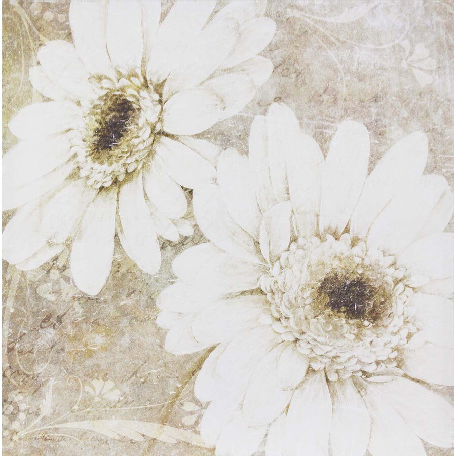 Shop 30in W x 30in H Floral Prints Wall Art at