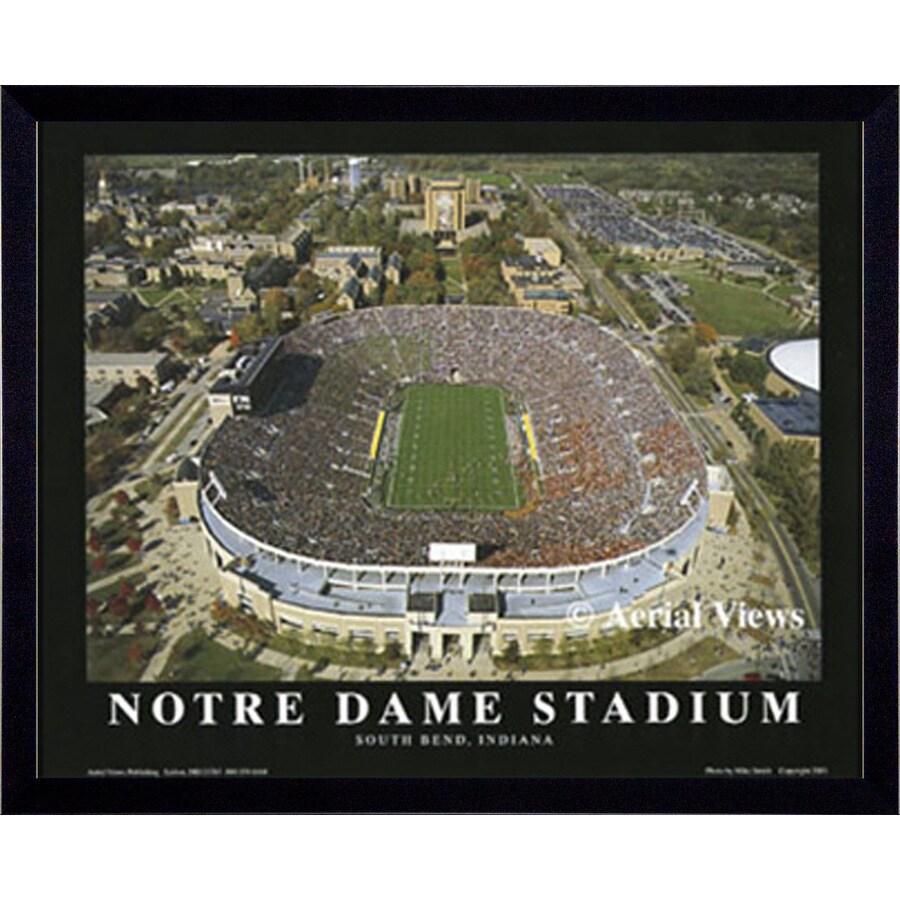  88689 Notre Dame Fighting Irish Framed Photography Print