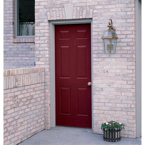 ProSteel 32" Left Hand Outswing 6 Panel Steel Entry Door Unit at