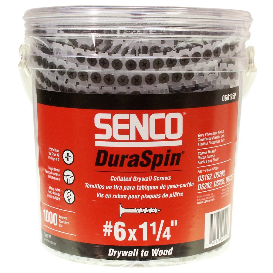 SENCO 6 x 11/4in Drywall to Wood Screws at