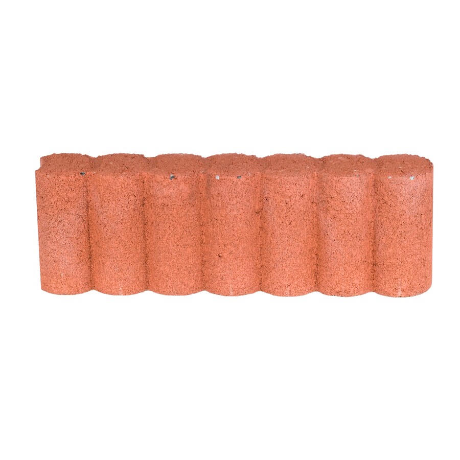  102806201 16-in L x 3-in W x 6-in H Red Concrete