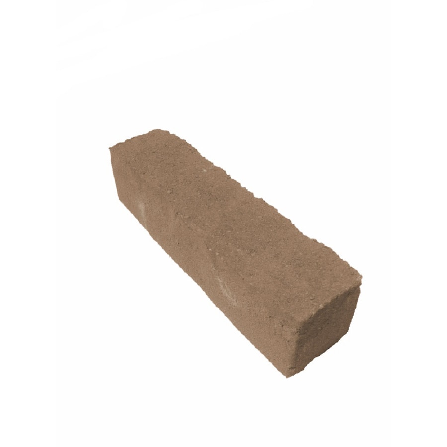 Mirador Tan/Charcoal Straight Edging Stone (Common: 12-in ...