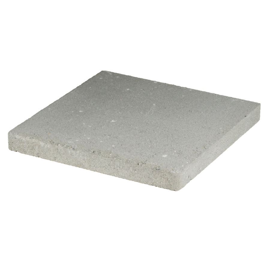 Square Gray Concrete Patio Stone (Common: 16-in x; Actual: 16-in x 16 ...