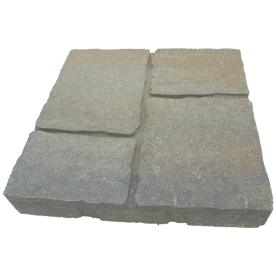 Oldcastle Four Cobble Arcadian Concrete Patio Stone Common 16 In