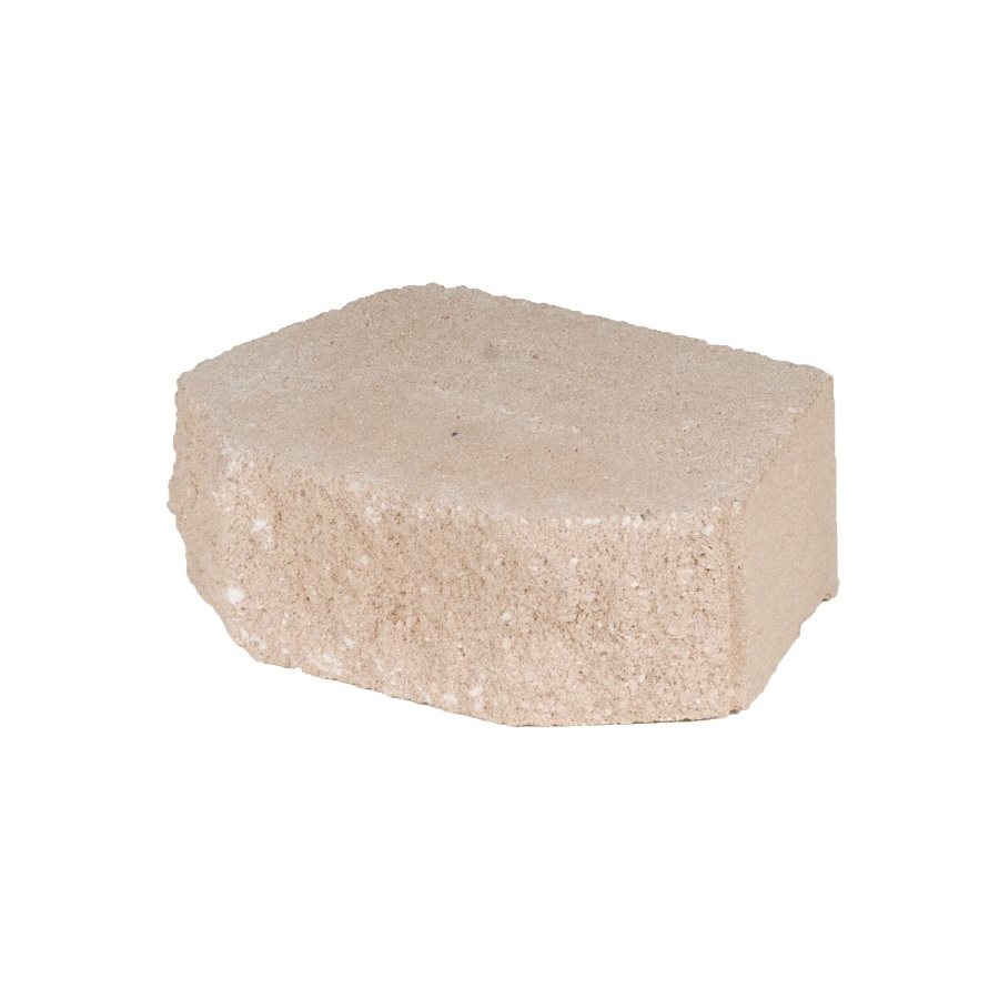  110601479 4-in H x 11.5-in L x 7.5-in D Peach Concrete Retaining Wall Block