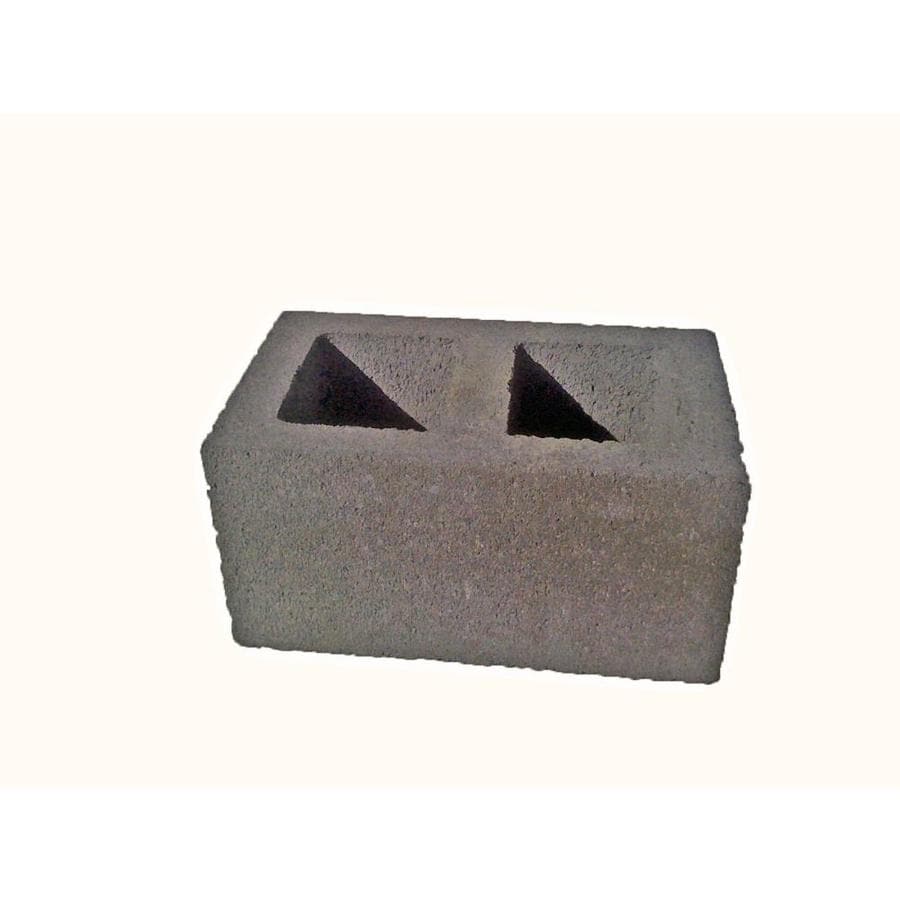 Oldcastle 8 In X 10 In X 16 In Concrete Fence Block In The Fence Blocks Department At Lowes Com