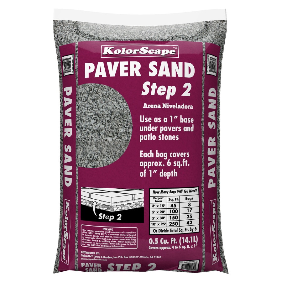 Kolor Scape 0.5-cu ft Tan/Brown Paver Base Sand in the Paver Sand ...