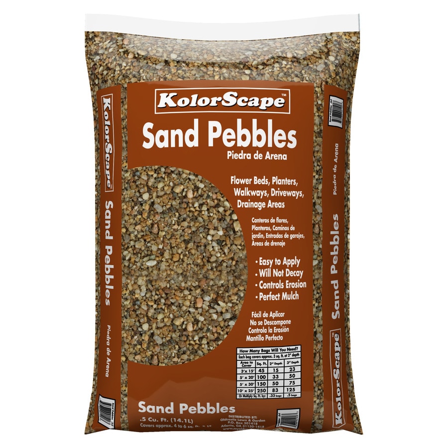 Kolor Scape 0.5-cu Ft Brown Sand Pebbles at Lowes.com