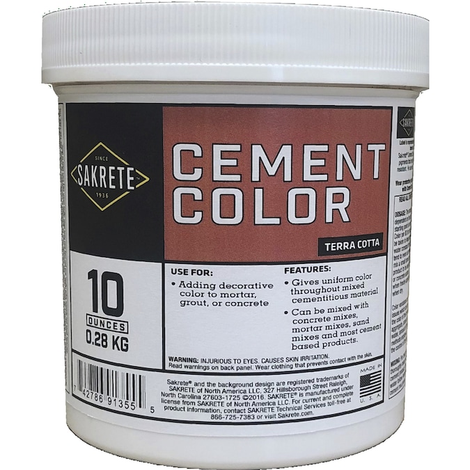 Sakrete Terracotta Cement Color Mix in the Cement Color Mix department