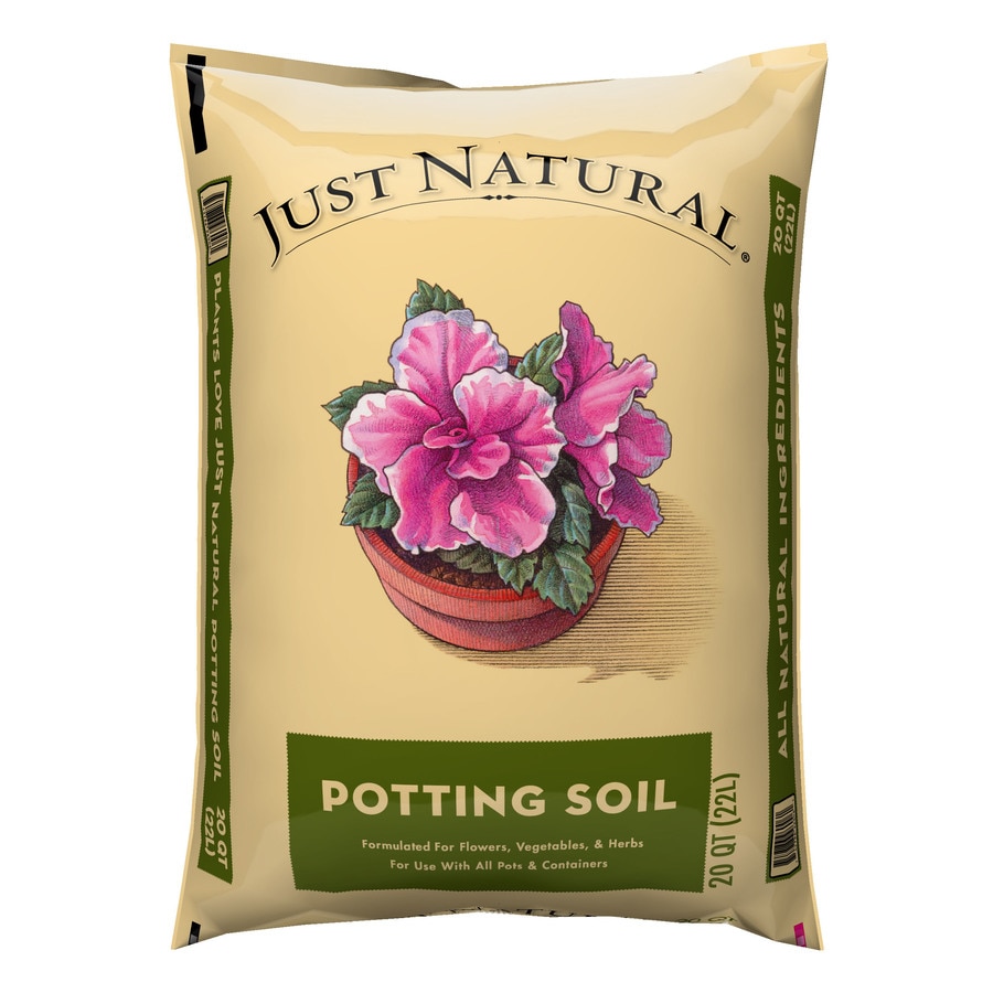 Oldcastle Just Natural 20Quart Organic Potting Soil at