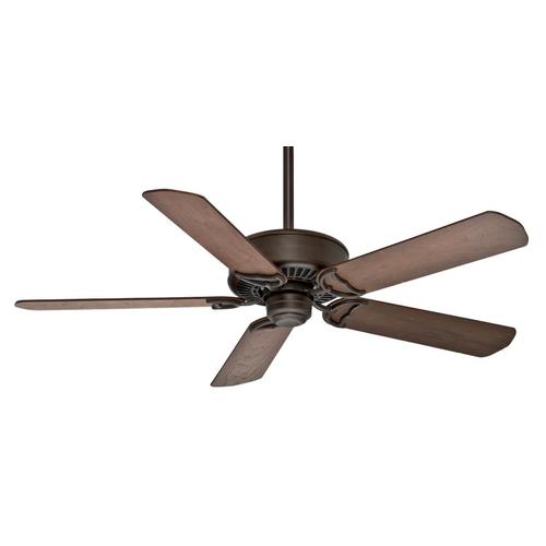 Panama Dc 54 In Brushed Bronze Indoor Ceiling Fan And Remote 5 Blade