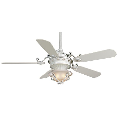 Casablanca 56 In La Fleur French Creme Ceiling Fan With