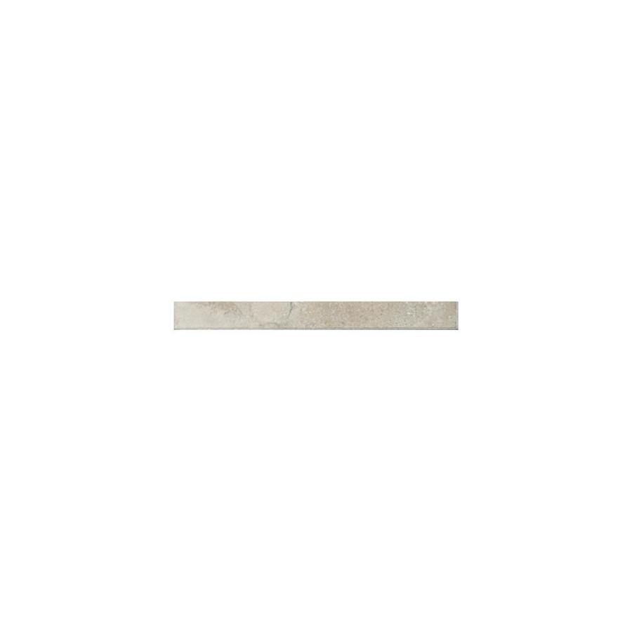 American Olean Pozzalo Sail White Ceramic Quarter Round Tile (Common: 1-in x 6-in; Actual: 1-in x 6-in)