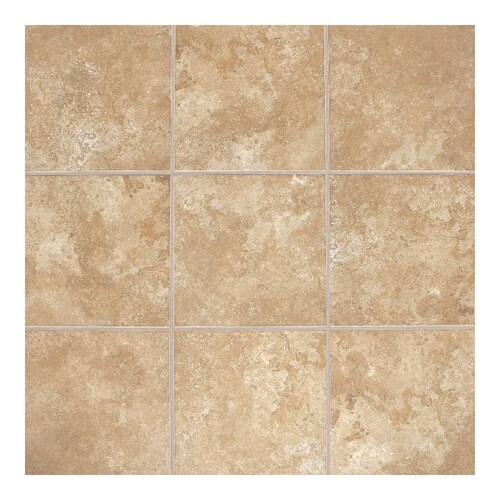 American Olean 10-Pack 12-in x 12-in Montego Bluff Beige Glazed ...