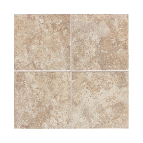 American Olean Belmar 50Pack Cashmere 6in x 6in Glazed Ceramic Stone