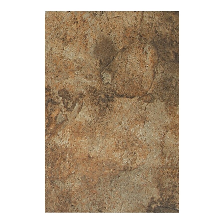 American Olean KS0312181P6 Kendal Slate 9-Pack Carlisle Black Glazed Porcelain Tile