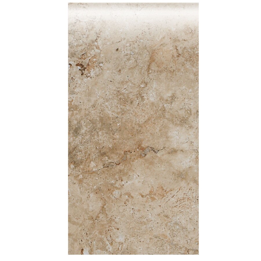 American Olean Bordeaux Chameau Ceramic Bullnose Tile (Common: 4-in x 8 ...