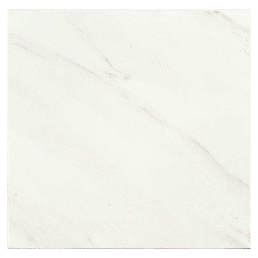 American Olean Mirasol 11-Pack Bianco Carrara Glazed Porcelain Tile at ...