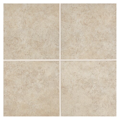 American Olean Castlegate 8-Pack Beige 18-in x 18-in Glazed Porcelain ...