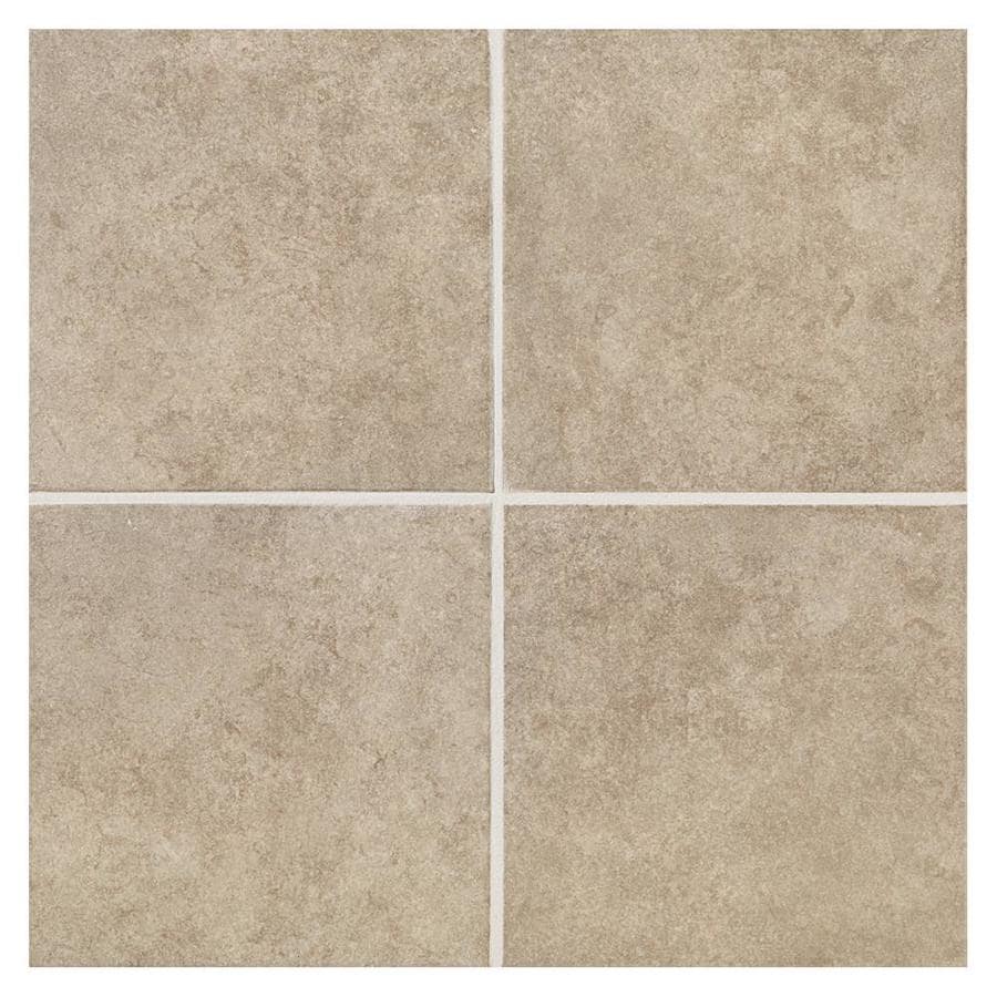 American Olean Castlegate 8-Pack Gray 18-in x 18-in Glazed Porcelain ...