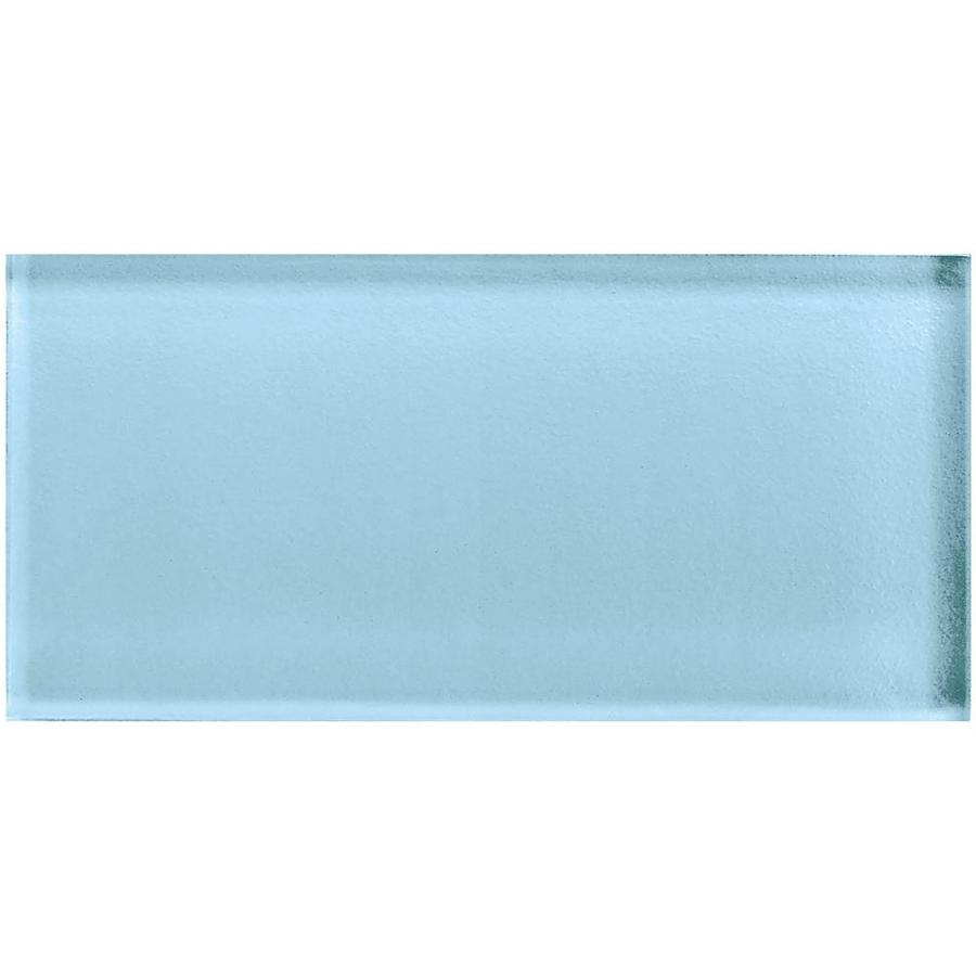 American Olean Color Appeal 32-Pack Powder 3-in x 6-in Unglazed Glass ...