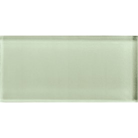 At Lowes American Olean Color Eal Celedon Gl Subway Tile Common 3 In X 6