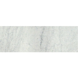 Bullnose Accent Trim Tile At Lowes American Olean Mooreland Carrara White Ceramic Bullnose Tile Common 3 In X 9