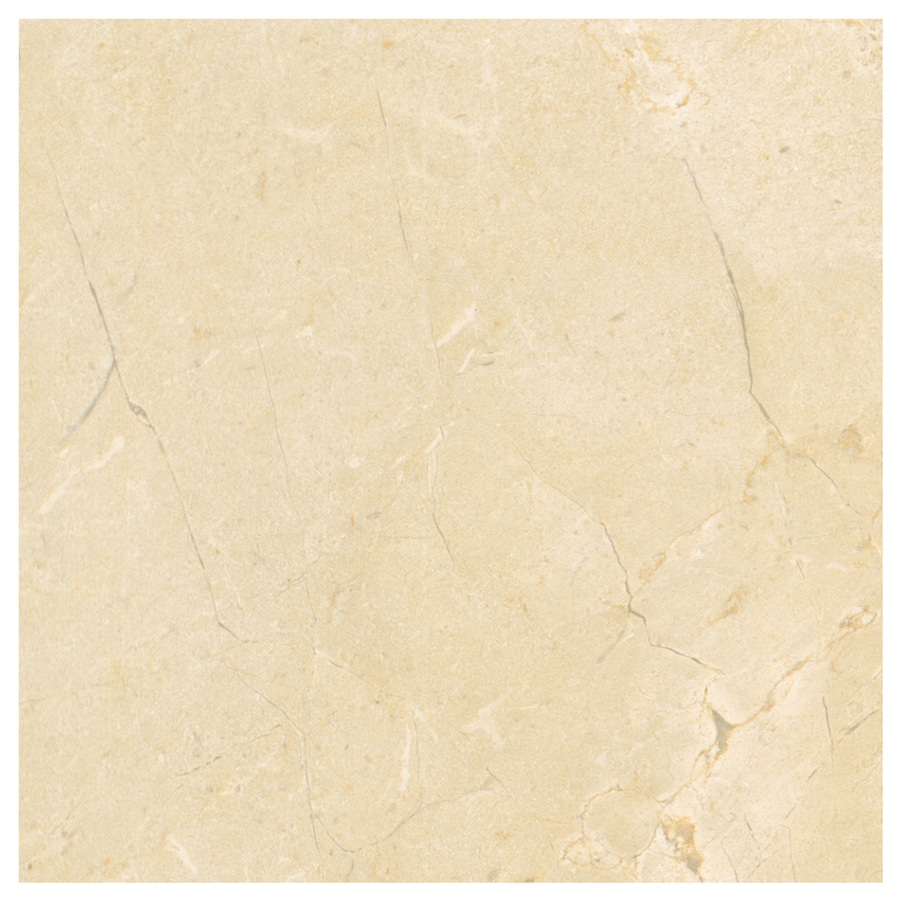 American Olean Mirasol 13-Pack Crema Laila 12-in x 12-in Porcelain Floor and Wall Tile (Common: 12-in x 12-in; Actual: 11.5-in x 11.5-in)