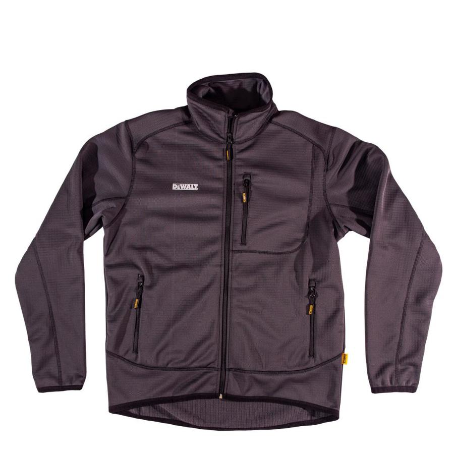 DEWALT Grid Men's Polyester Full Zip Fleece in the Jackets & Coats