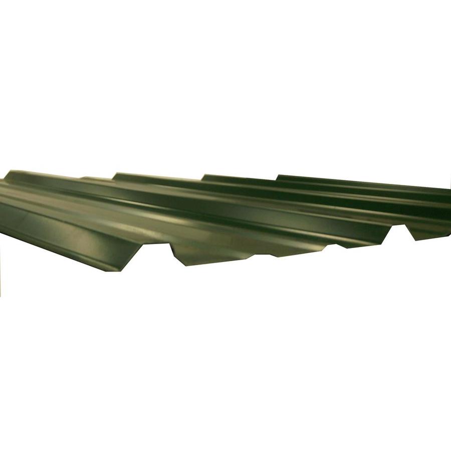 Metal Sales ProPanel II 3ft x 8ft Ribbed Denali Green Steel Roof