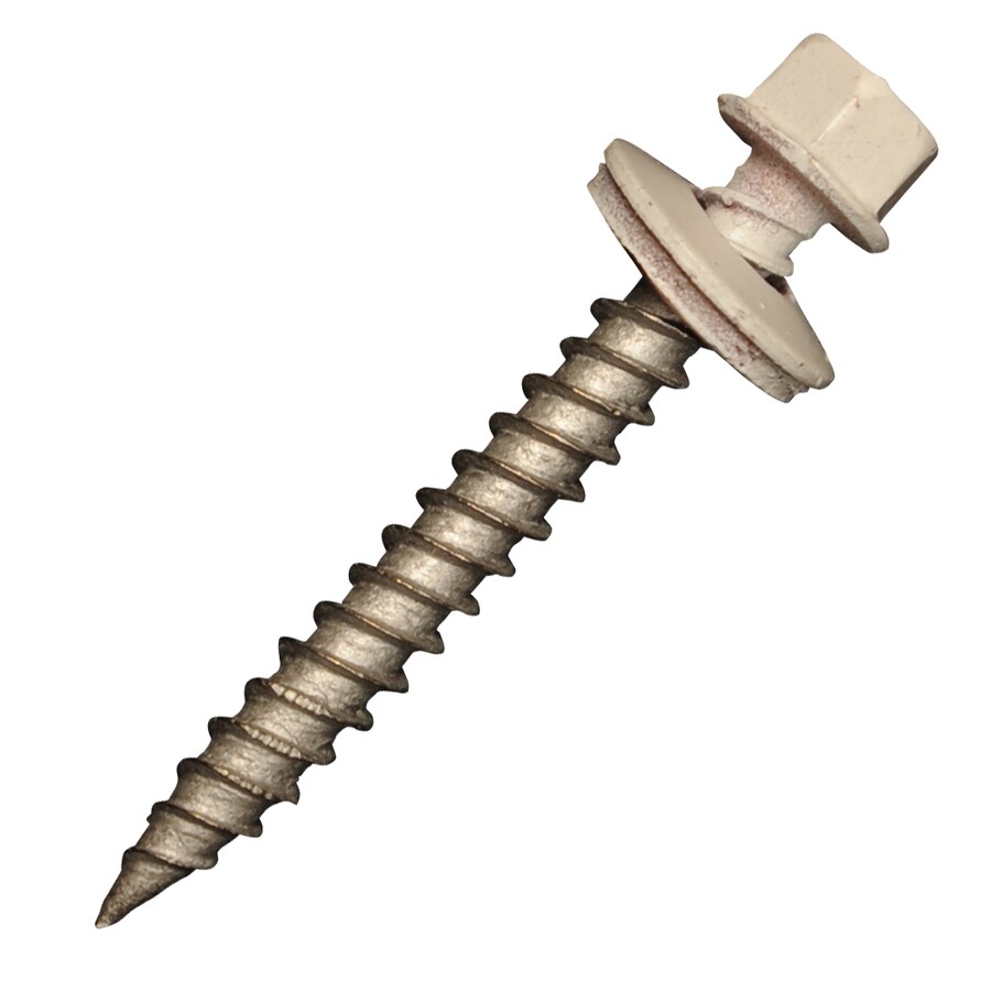 Metal Sales 11/2IN WOOD SCREW POLAR WHITE at