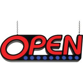 UPC 745974147633 product image for Lithonia Lighting OPEN SIGN 7-in Multi-function LED Open Lighted Sign | upcitemdb.com