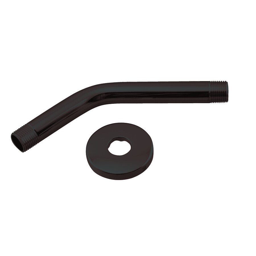 Westbrass 0 5 In Oil Rubbed Bronze Shower Shower Arm And Flange At