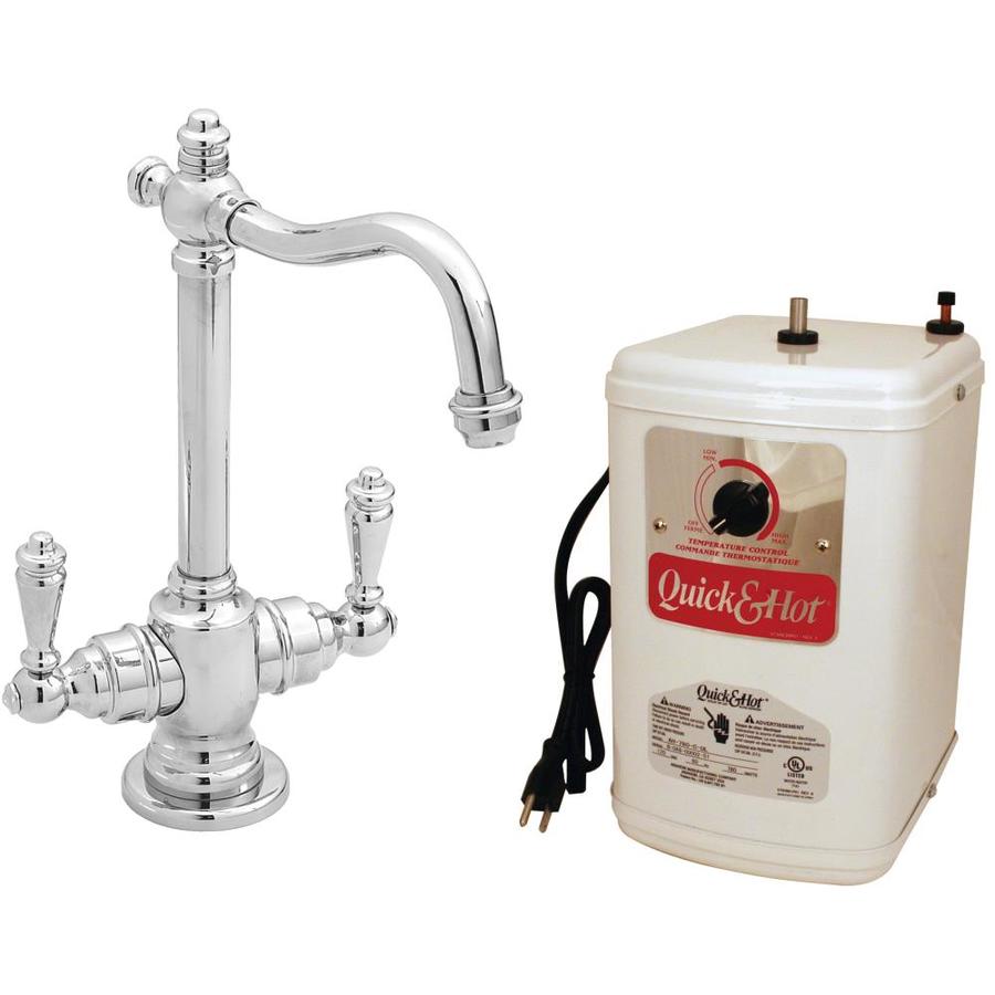 WESTBRASS Polished Chrome Hot and Cold Water Dispenser at