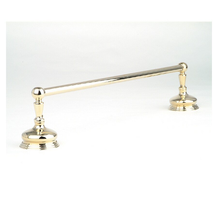 Giagni 18" Arzino Millennium Brass Single Towel Bar in the Bathroom