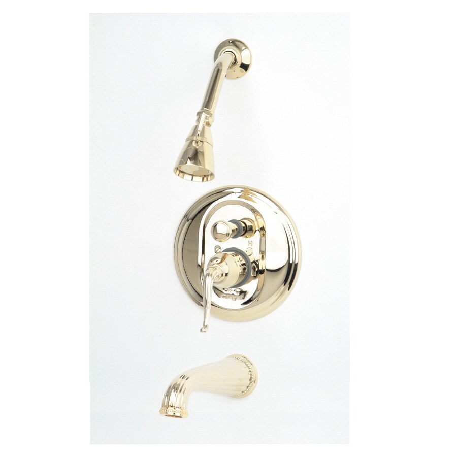 Giagni Celina Millennium Brass 1Handle Tub & Shower Faucet with SingleFunction Showerhead in