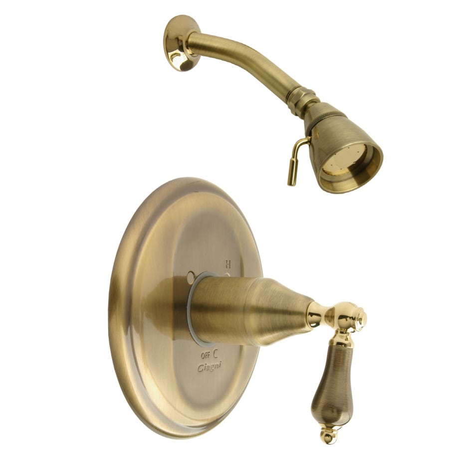 Shop Giagni Erie Antique Brass/Millennium Brass 1-Handle ...