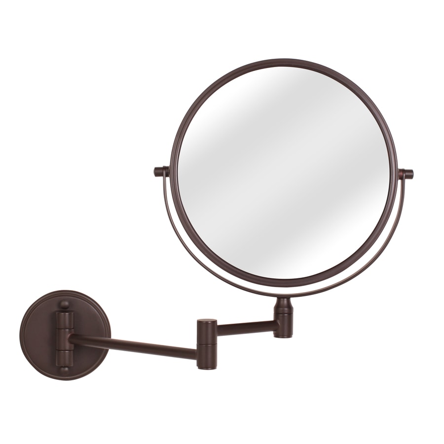 Shop Giagni Bronze Zinc Magnifying WallMounted Vanity Mirror at Lowes.com