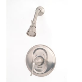 Giagni Celina Brushed Nickel 1 Handle Shower Faucet With Single