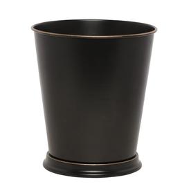 Wastebaskets At Lowes Giagni Vernon Oil Rubbed Bronze Metal Wastebasket