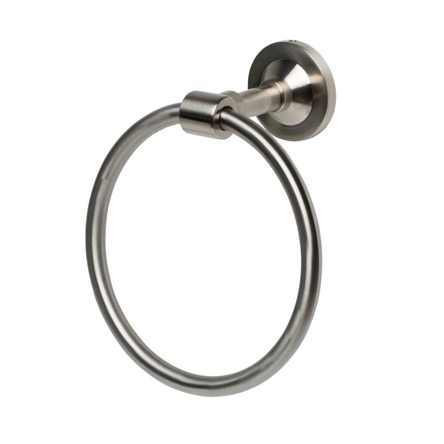 Giagni Bordino Brushed Nickel Wall Mount Towel Ring at
