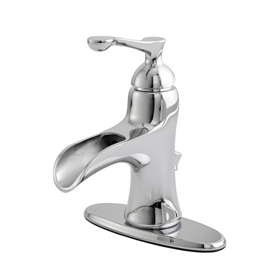 Giagni Andante Polished Chrome 1 Handle Single Hole 4 In Centerset