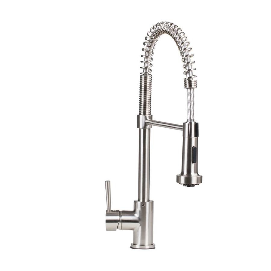 Giagni Arpino Stainless Steel 1 Handle Deck Mount Pre Rinse