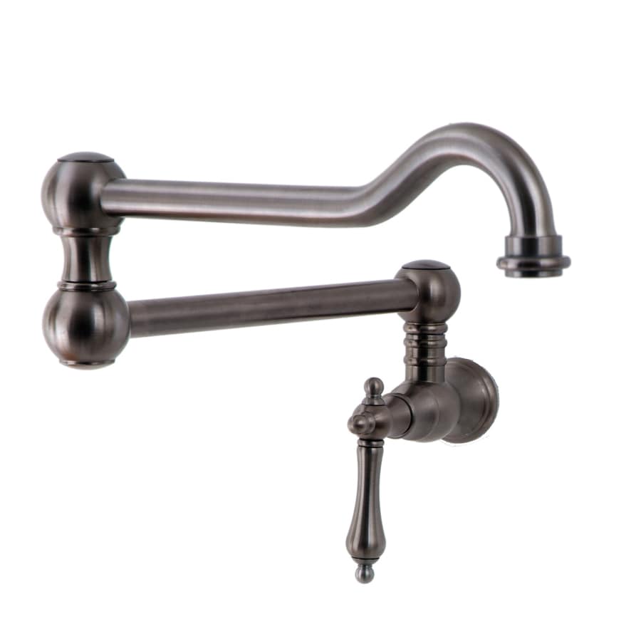 Giagni Classic OilRubbed Bronze 1Handle Pot Filler Wall Mount Kitchen