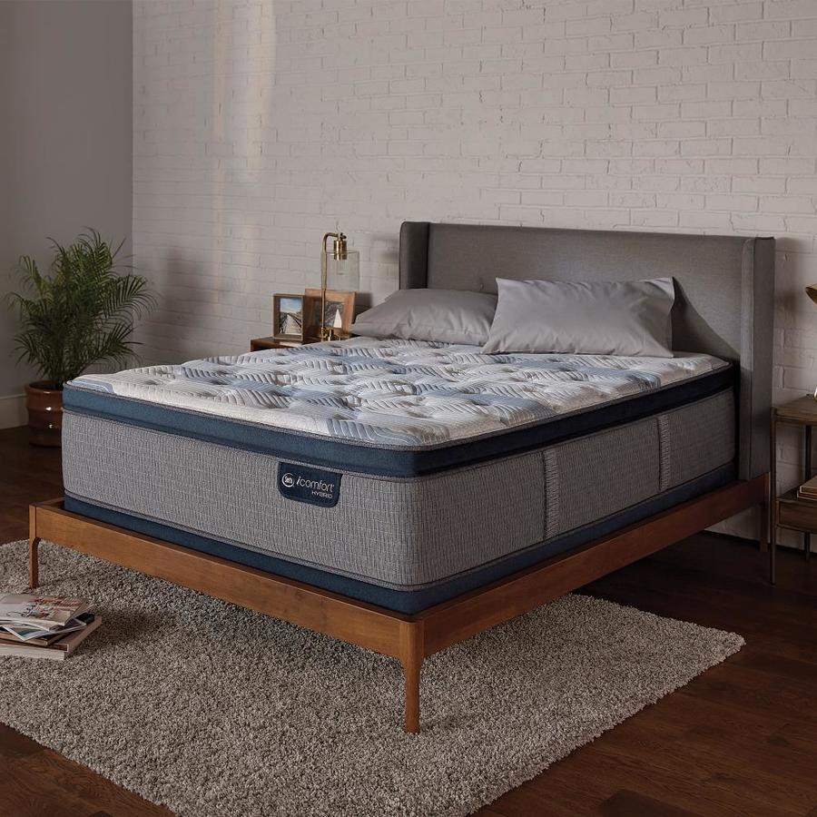 Serta Hybrid Blue Fusion 300 14.25in Soft Full Hybrid