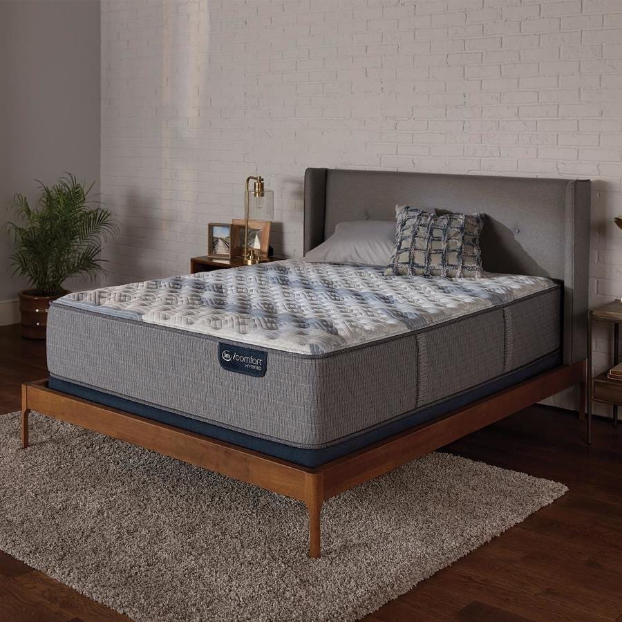 Serta iComfort混合蓝色融合100全混合12.25英寸坚固床垫