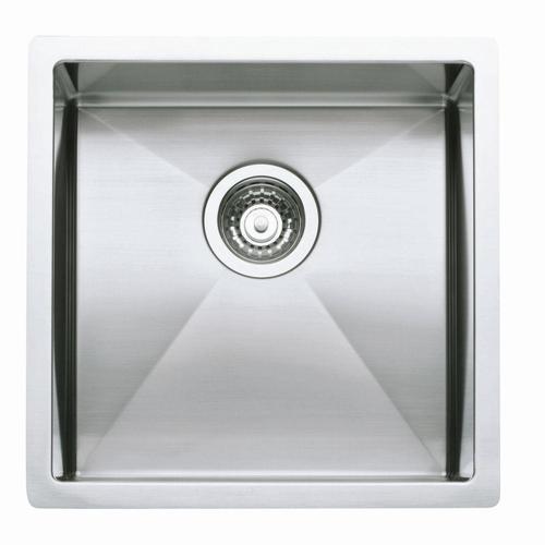BLANCO Precision Satin Polished Single Bowl Stainless Steel Undermount