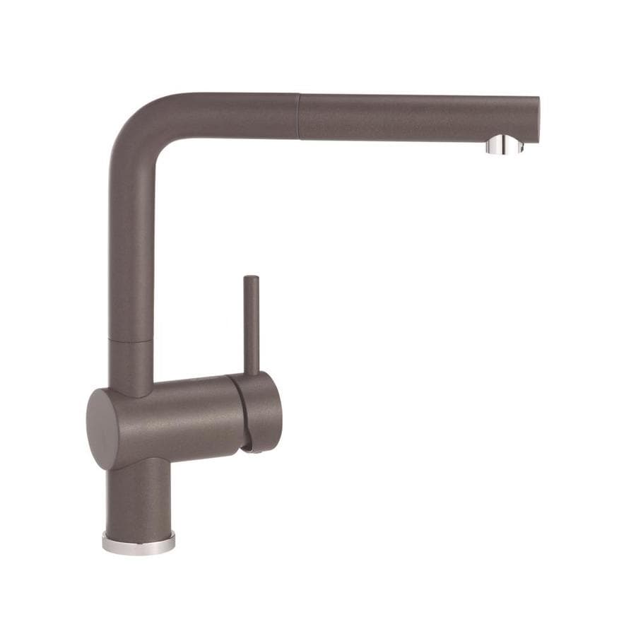 BLANCO Linus Brown 1Handle Deck Mount PullOut Kitchen Faucet at