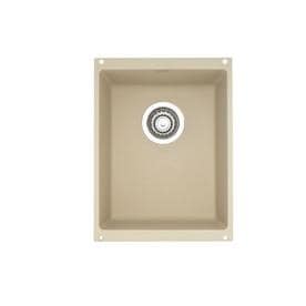 Blanco Granite Kitchen Sinks At Lowes Blanco Precis 13 75 In X 18 Biscotti Off White Single